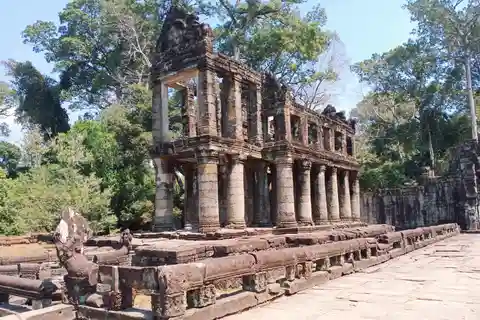 A viagem ao Grande Círculo incluiu Banteay Srey e Banteay Samre