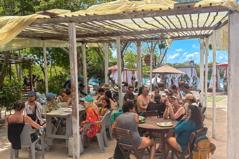 Cartagena: The Ultimate Party Boat Tour to Barú Island, Rosario, and Cholon. Cartagena: Party Boat Tour to Barú Island, Rosario, and Cholón