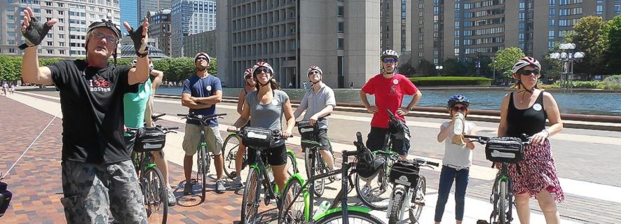 Boston: 2,5-stündige Stadttour mit dem Fahrrad
