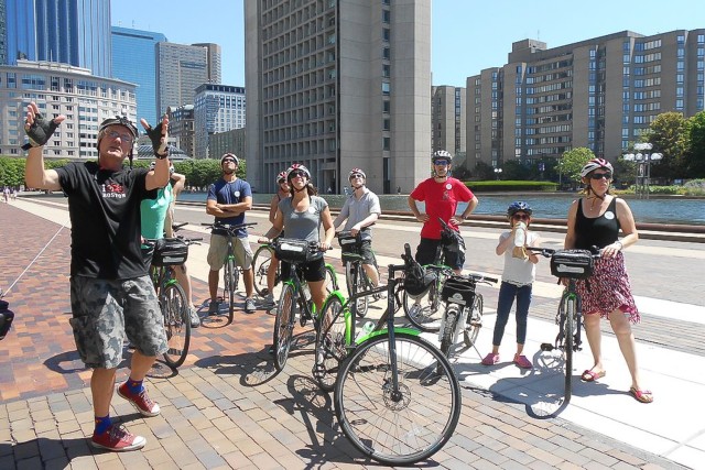 Visit Boston 2.5-Hour City View Bike Tour in north end