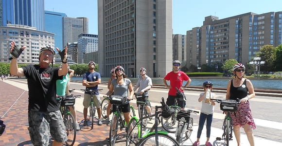 Boston: 2,5-stündige Stadtrundfahrt mit dem Fahrrad