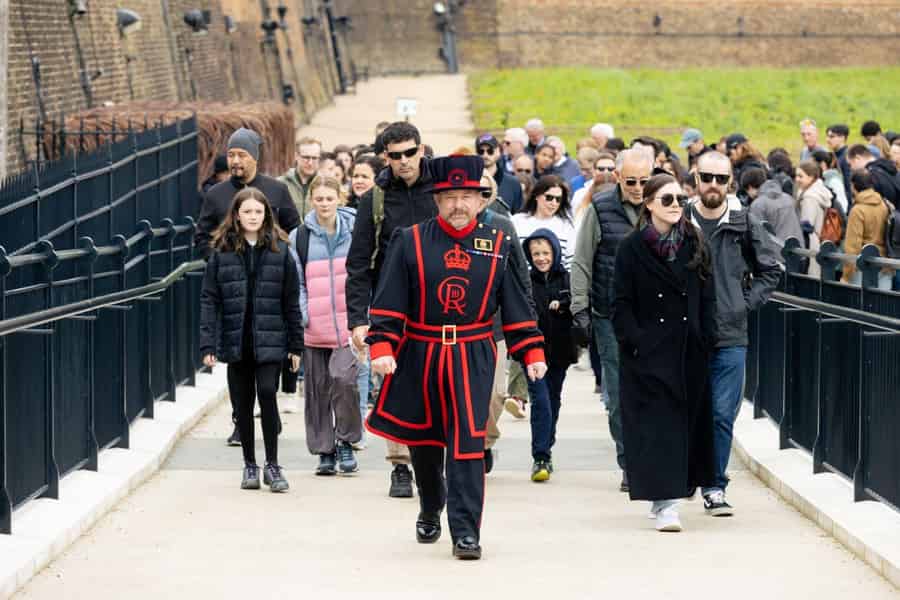 Exklusives Beefeater Meet & Greet im Tower of London. Foto: GetYourGuide