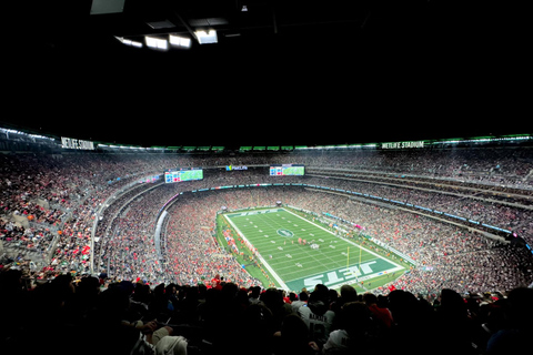 New York: New York Jets Football Game at Metlife Stadium Sideline