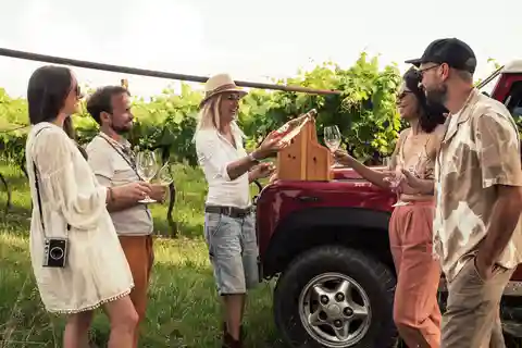 Lac de Garde : Visite privée en 4x4 d'un vignoble avec dégustation de vin