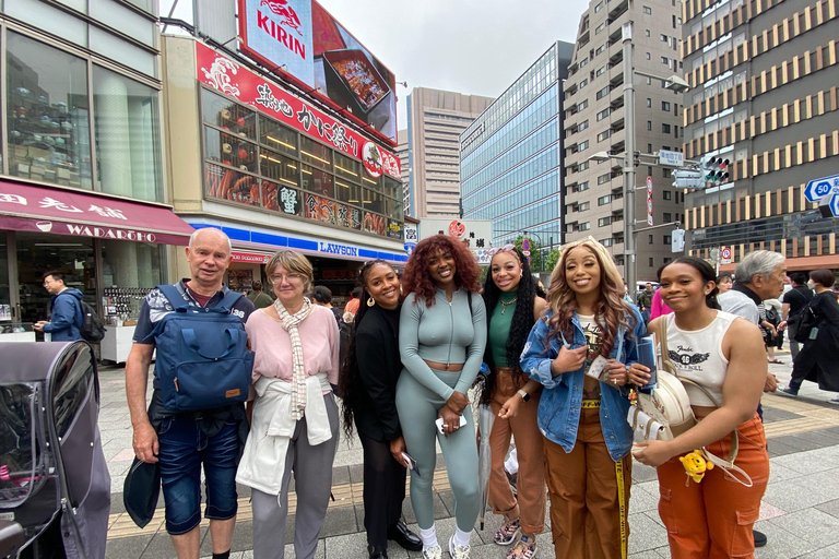 Tsukiji Fish Market+Lunch +Asakusa Tea +Akiba Maid Cafe tour