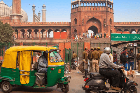 Old Delhi : Visite guidée de 3 heures de Chandni Chowk et Tuk Tuk