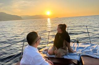 Tour in barca al tramonto a Palermo