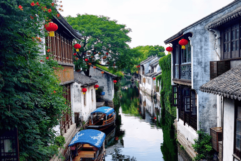 Shanghai Zhouzhuang Water Town Guided Tour with Free Time