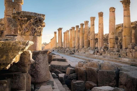 Tour di un giorno: Tour della città di Jerash e Amman da Amman