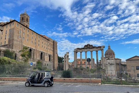 Visite de Rome en voiturette de golf