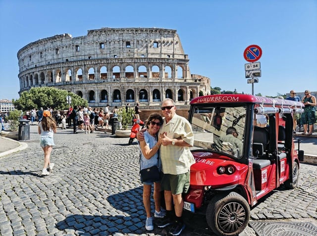 Golf Cart Tour: Highlights of Rome