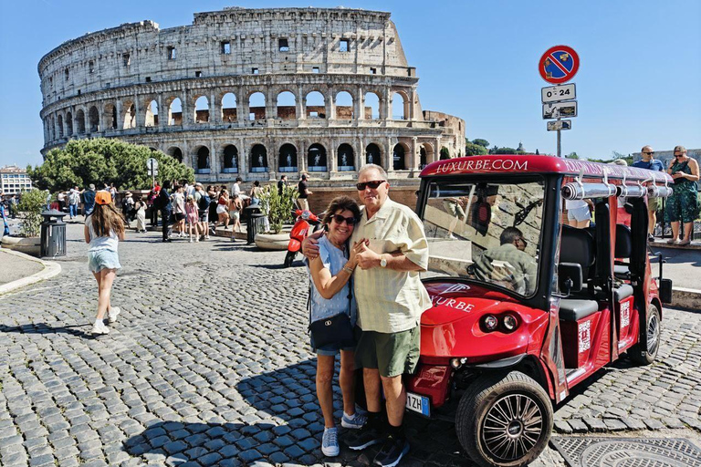 Excursion en voiturette de golf : Les points forts de RomeCircuit avec lieu de rendez-vous