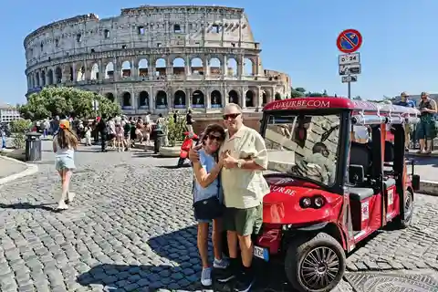 Tour in golf cart: I punti salienti di Roma