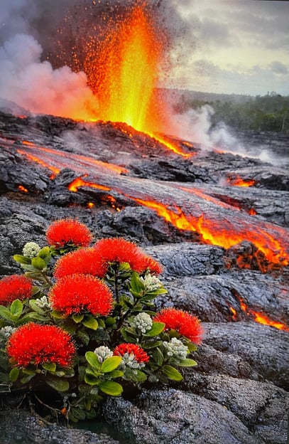 Hilo, Hawaï : volcan, cascades et plage avec déjeuner