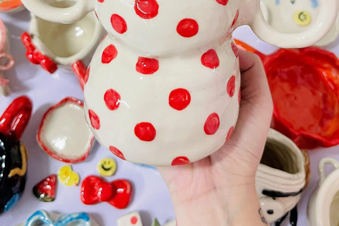 Chiangmai: Pottery Workshop Hand-building + Painting (Size S)