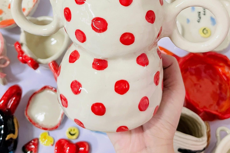 Chiangmai: Pottery Workshop Hand-building + Painting (Size S)