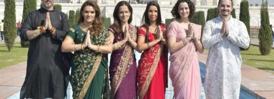 Au départ de Delhi : visite du Taj Mahal avec photographe