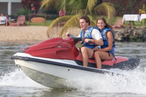 From Kigali: Lake Kivu Jet skiing, Boat Ride & Hot springs