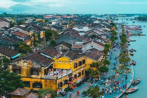 Coconut Jungle - Passeio pela cidade de HoiAn - Passeio de barco - Lanterna de flores