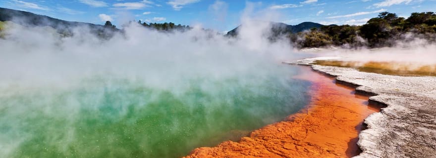 Visite d'une demi-journée - Ex Rotorua : WAI-O-TAPU Thermal Wonderland