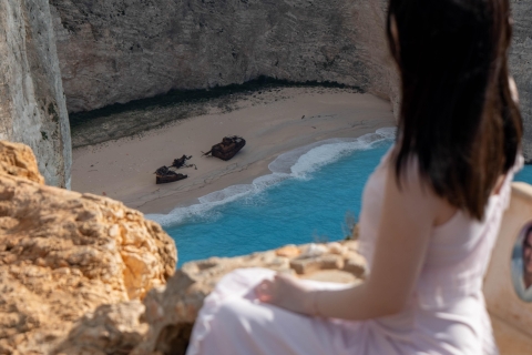 Zakynthos: Schiffswrack-Strand zu Lande & Meer Blaue Höhlen TagestourGruppenreise
