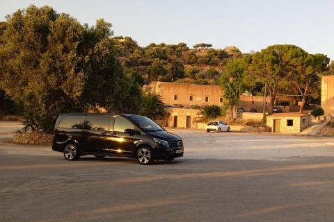Crete: Private Transfer to/from Ports & Airports by Mercedes One-Way Transfer between Chania/Heraklion & South Rethymno