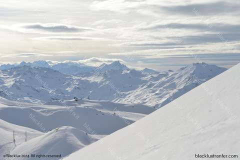 VAL D&#039;ISERE: TRANSFER FRÅN FLYGPLATS MALPENSA TILL VAL D&#039;ISèRE