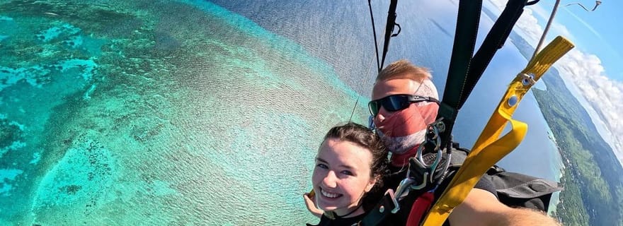 Siquijor : expérience de saut en parachute en tandem