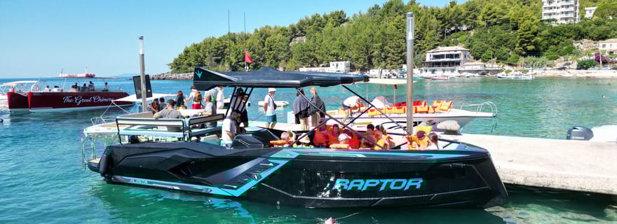 Himare : tour en bateau passionnant de Himare à Gramma Bay