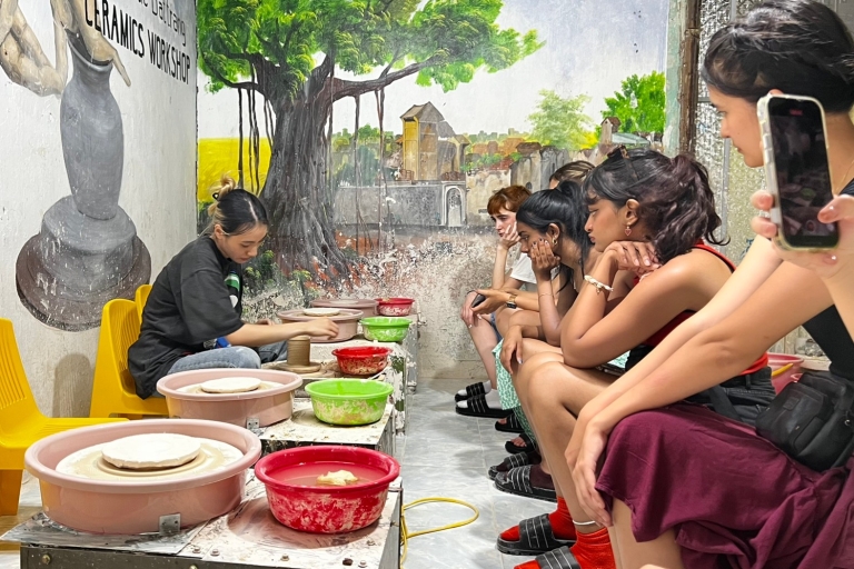 Klasa ceramiki w starej dzielnicy Hanoi | WietnamWarsztaty garncarskie w Starej Dzielnicy Hanoi