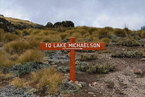 Lake Michaelson Hike and Mount Kenya Trekking Tour