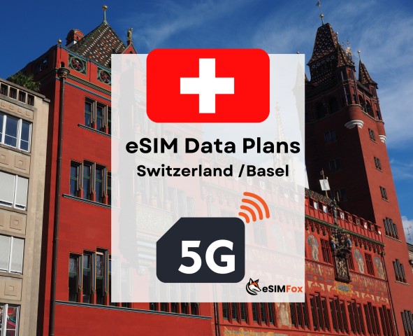 Basel : eSIM Internet Data Plan Switzerland high-speed 4G/5G