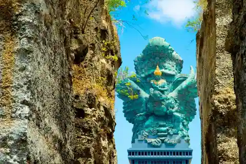 Bali: GWK, Melasti Beach, Kecak Dance, and Jimbaran Tour