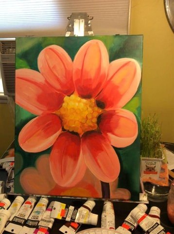 Burbank: Canvas Painting Workshop with Local Artist