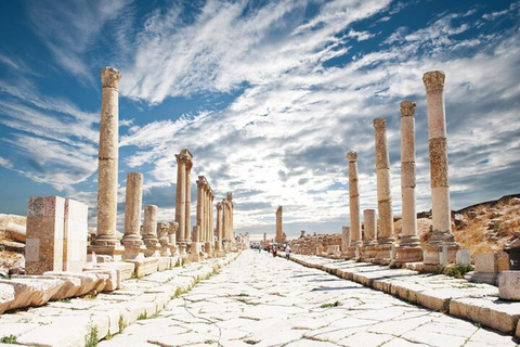 From Amman: Jerash and Ajloun Castle Private Full-Day Trip