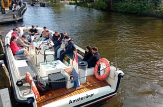 Amsterdam: Smoke & Lounge – offizielle 420-Bootstour