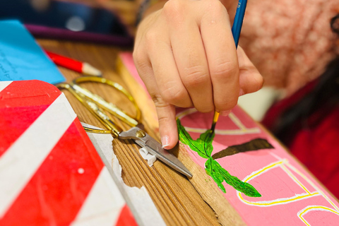 Fabricação de madeira flutuante caribenha em Puerto Plata