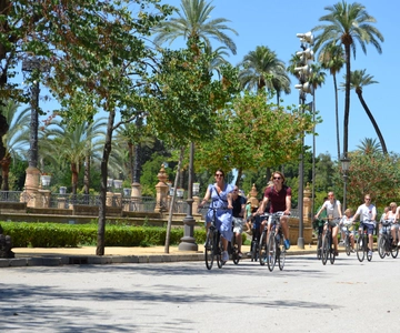 Seville: Highlights City Bike or E-Bike Tour