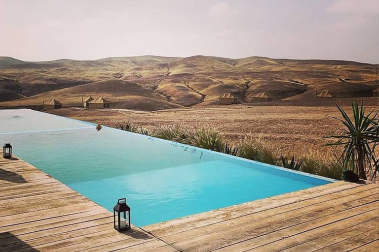 Luxury Agafay: Pool, Quad & Moroccan Lunch Desert Escape Fun lunch