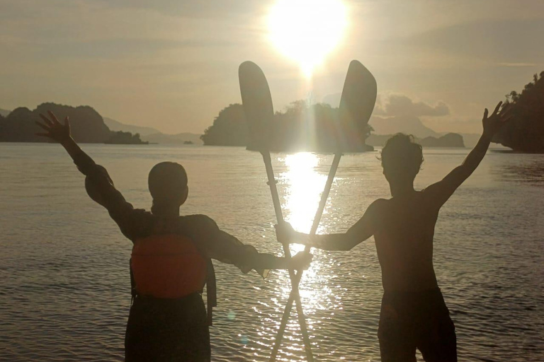 Langkawi: Sunset Kayaking Tour Sunset Kayak Double Tour with Hotel Transfer