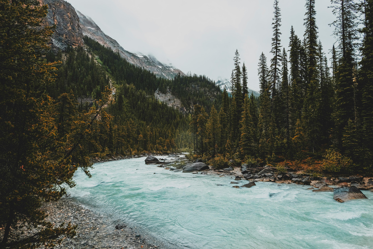 جولة بحيرة لويز، بحيرة موراين، بحيرة إميرالد، الجسر الطبيعي