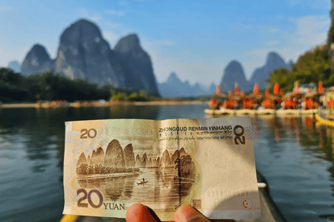 Yangshuo: Iconic Photo Route with Cormorant Raft & Transfers