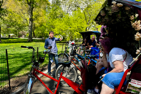 NYC: Central Park Storytelling Pedicab Tour with Theater Central Park Pedicab Tour - Deluxe 1.5 Hour Experience