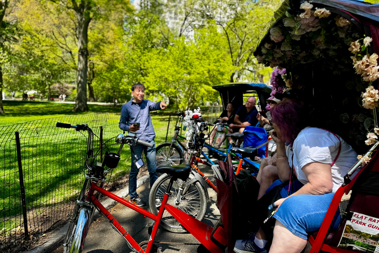 NYC: Central Park Storytelling Pedicab Tour with Theater Central Park Pedicab Tour - Deluxe 1.5 Hour Experience