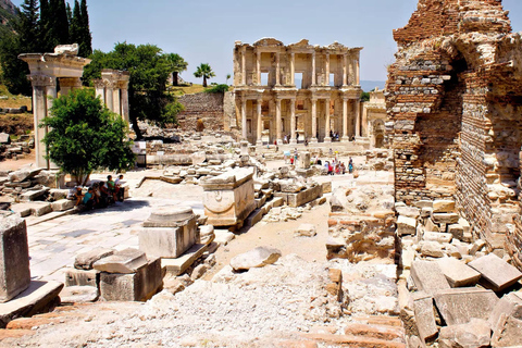 From Marmaris: Ephesus and House of Virgin Mary Guided Tour Ephesus Entry Excluded