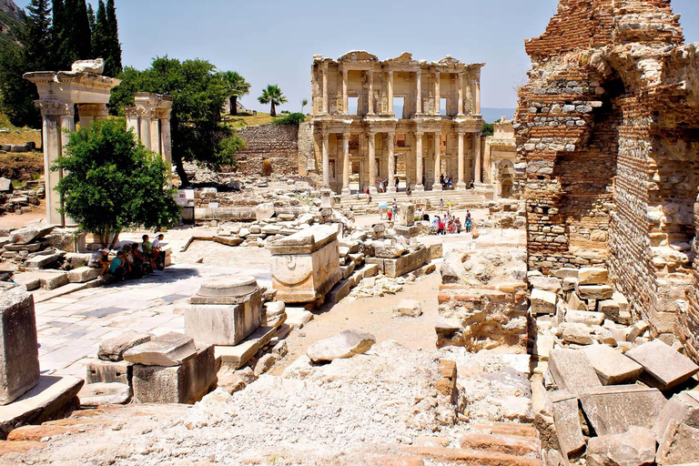 From Marmaris: Ephesus and House of Virgin Mary Guided Tour Ephesus Entry Excluded