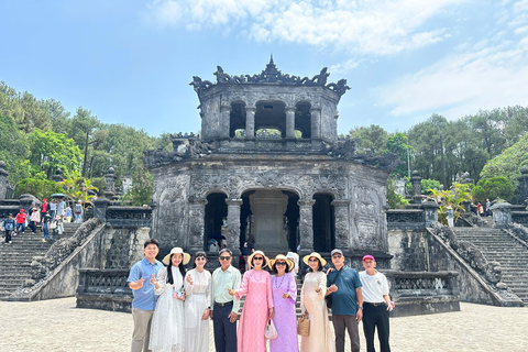 Hue: Imperial City, Royal Tombs & Dragon Boat Cruise Excluding Entrance Fees