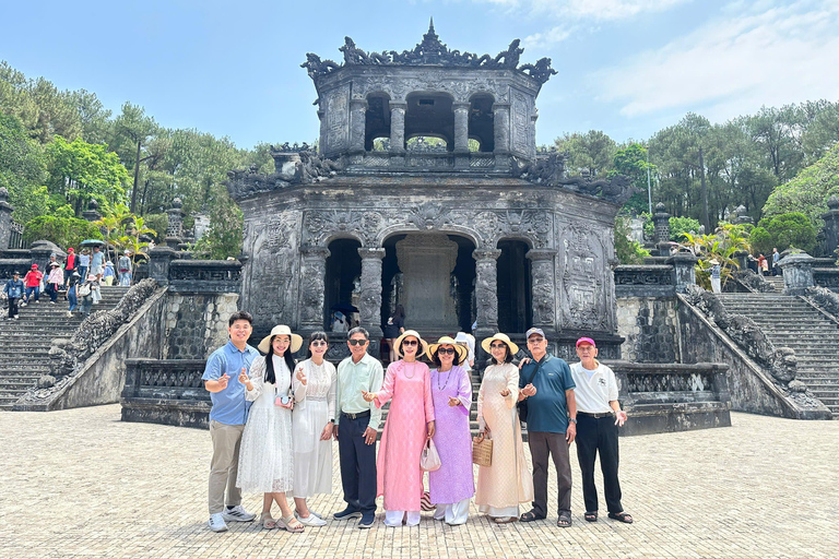 Hue: Imperial City, Royal Tombs & Dragon Boat Cruise Excluding Entrance Fees