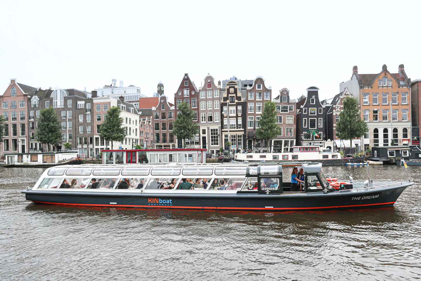 Amsterdam: Traditional Canal Cruise with Bar on Board