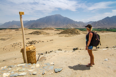 Lima : Découverte de la civilisation de Caral avec déjeuner